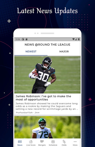 Android application Cincinnati - Football Score screenshort