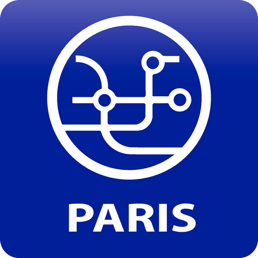 Public transport map Paris  Icon