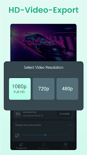 PixelFlow: Intro video maker Bildschirmfoto