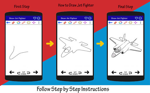 How to Draw Fighter Aircraft Screen 2