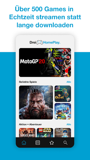 Drei HomePlay Screen 2