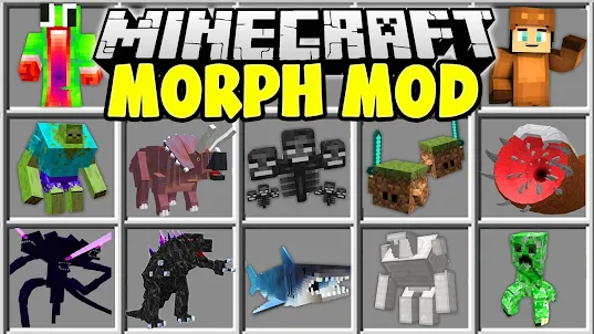 Morph Mod for Minecraft Skin