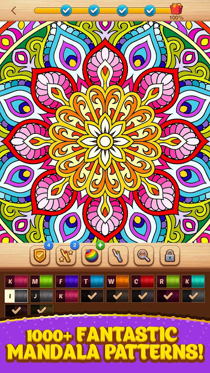 Cross Stitch Coloring Mandala - 0.0.534 - (Android)
