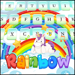 Cover Image of Download Rainbow Keyboard  APK