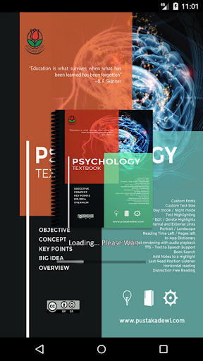 Android application Psychology Textbook screenshort