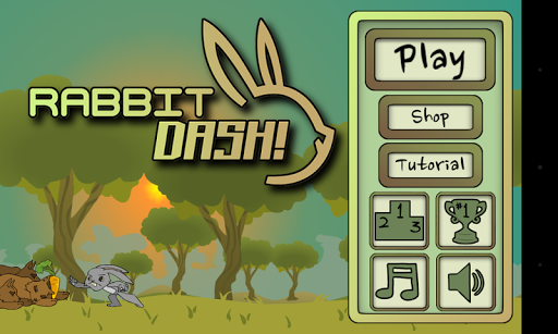 Rabbit Dash! Screen 2