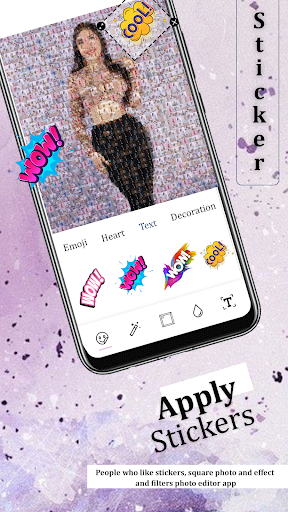 Mosaic Photo Effect Editor Screen 3