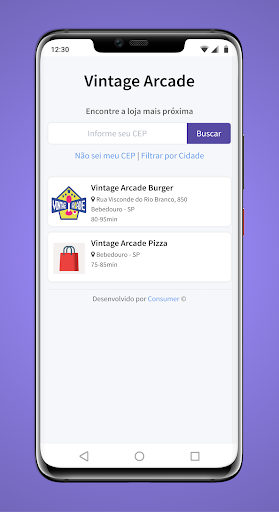 Android application Vintage Arcade screenshort