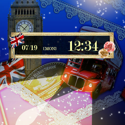 ロンドン壁紙London Night logo