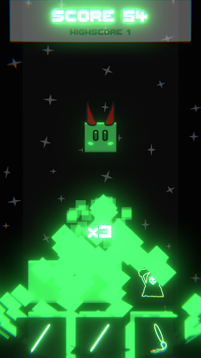 Android application Cube Crush screenshort