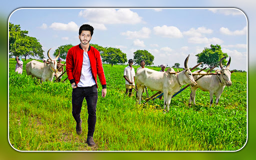 Android application Village photo editor frames screenshort