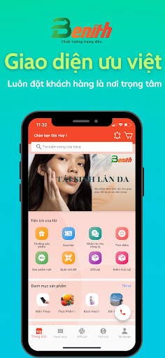 Android application Benith screenshort