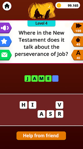 Bible Word Puzzle Trivia Games screenshot 29
