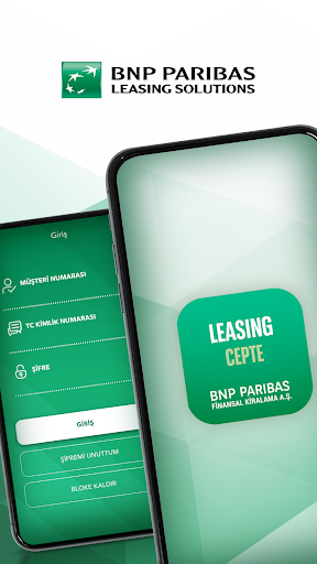 Android application Leasing Cepte screenshort