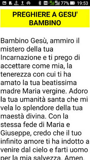 Preghiere a Gesù Bambino Screen 3