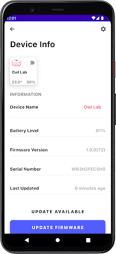 Owl Home Screen 3