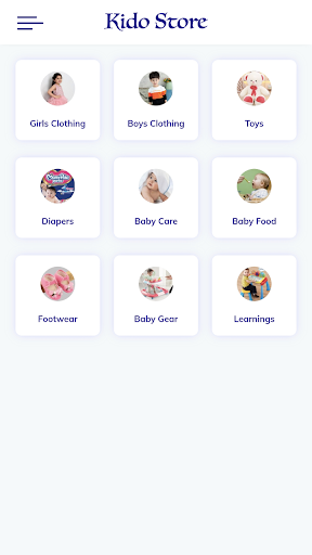 Online Shopping App For Kids Screen 2