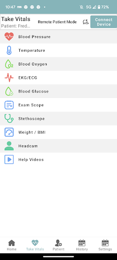 Android application HEALTHFLEXX screenshort