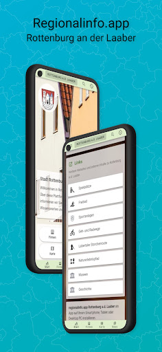 Android application Regionalinfo Rottenburg/Laaber screenshort