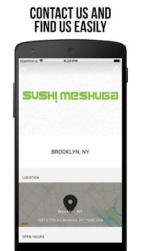 Sushi Meshuga Kings Highway Screen 2