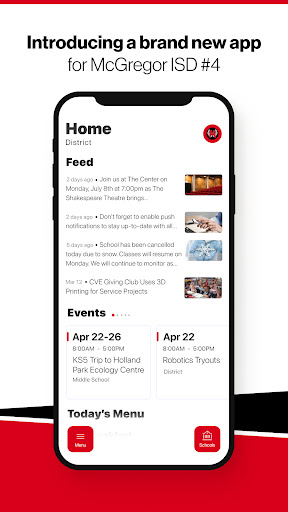 Android application McGregor ISD #4, MN screenshort