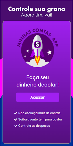 Android application Minhas Contas - Contas a Pagar screenshort