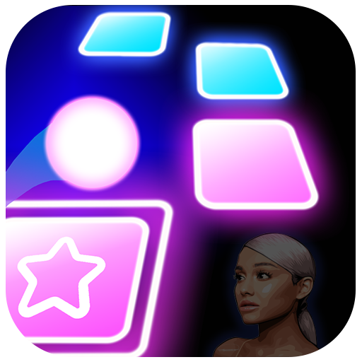 Ariana Grande Tiles Hop EDM Ru logo