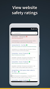 Captura de Pantalla 4 Norton Safe Search android