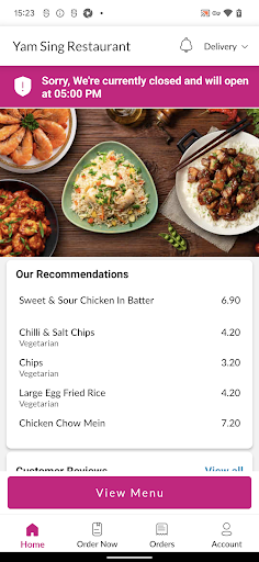 Yam Sing Restaurant Screen 2