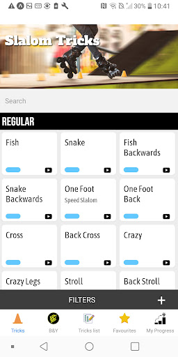 Freestyle Slalom Screen 3