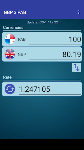 Pound GBP x Panamanian Balboa Screen 2