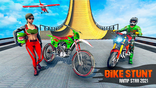 Bike Stunt Games Bike games 3D  screenshots 12