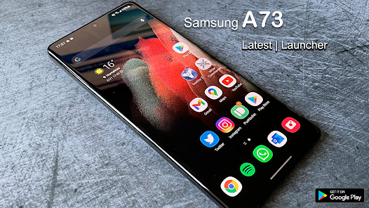 Screenshot 5 Samsung A73 Launcher Wallpaper android