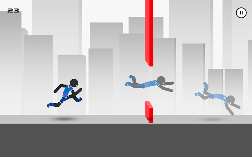 Stickman Parkour Runner