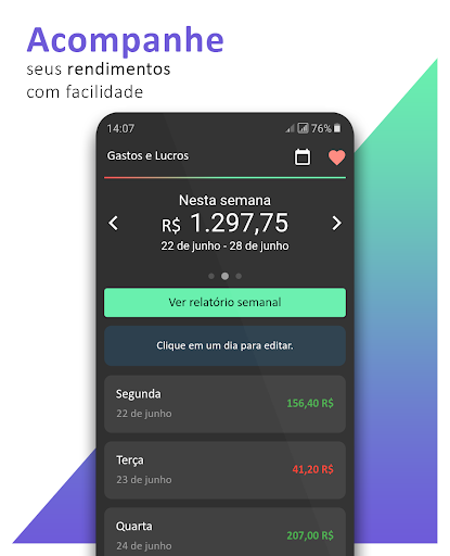 Mantis - Finanças do motorista