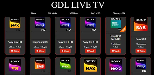 GDL Live TV Hint