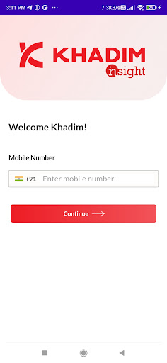 Khadim Insight Screen 2