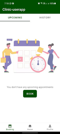 Clinic user Screen 2