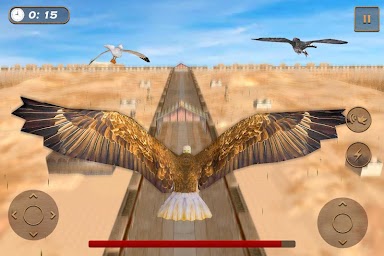 Bird Race Game 3D: Eagle Games