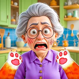 Bad Cat Simulator Cat vs Gran Mod Apk