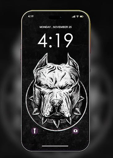 Pitbull Wallpaper HD Screenshot 4 - AppWisp.com