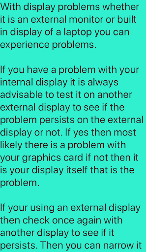 Computer Troubleshooting Screen 2