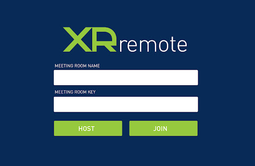 Android application XRremote screenshort