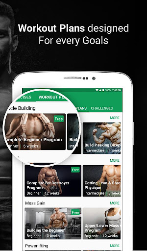 Fitvate - Home & Gym Workout Trainer Fitness Plans 6.8 APK screenshots 16