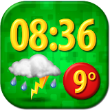 Funny Clock Weather Widget icon