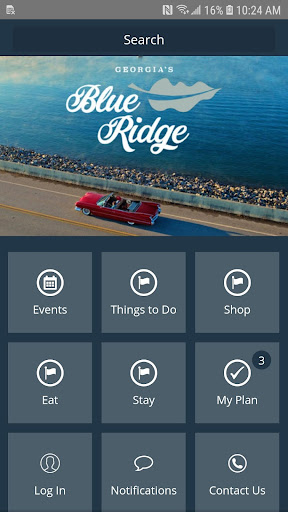 Android application Visit Blue Ridge GA! screenshort