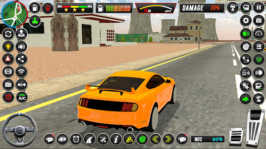 Driving School: 3D Car Game