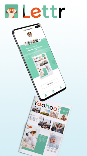 Android application Lettr: photobooklets & papers screenshort