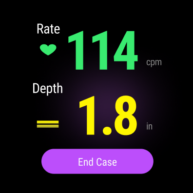 CPR Training Watch Screen 3