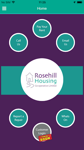 Android application Rosehill Housing Association screenshort